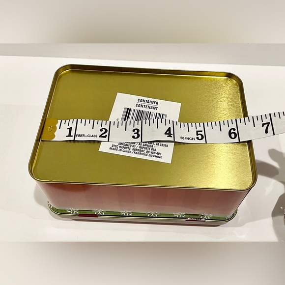 ☃️ Snowman Holiday Storage Tin - NWT - Picture 6 of 6